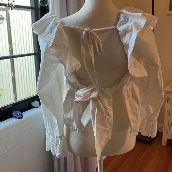 Free People white shirt - Picture 2 of 7